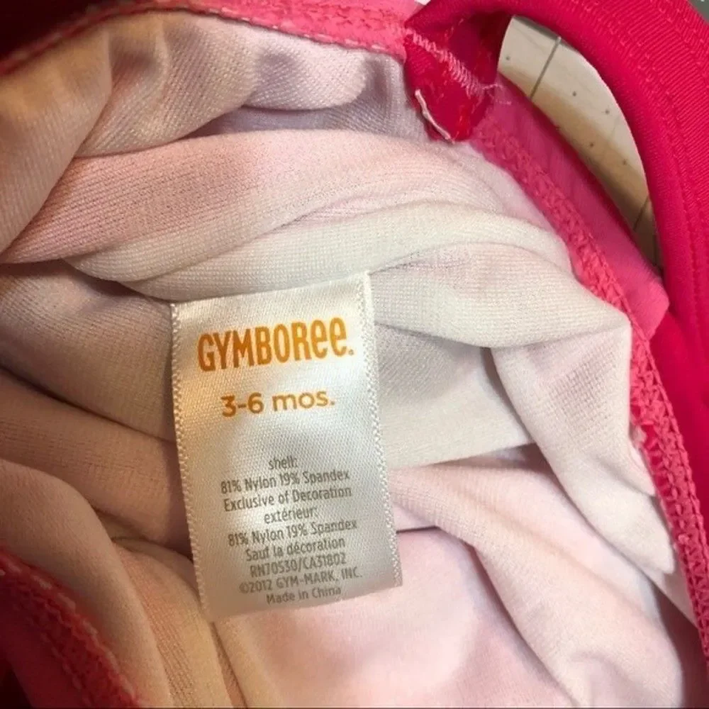 NWT Gymboree Koala Baby Girl Onepiece Swimsuit.Size 3-6 Months.Pink.Red …